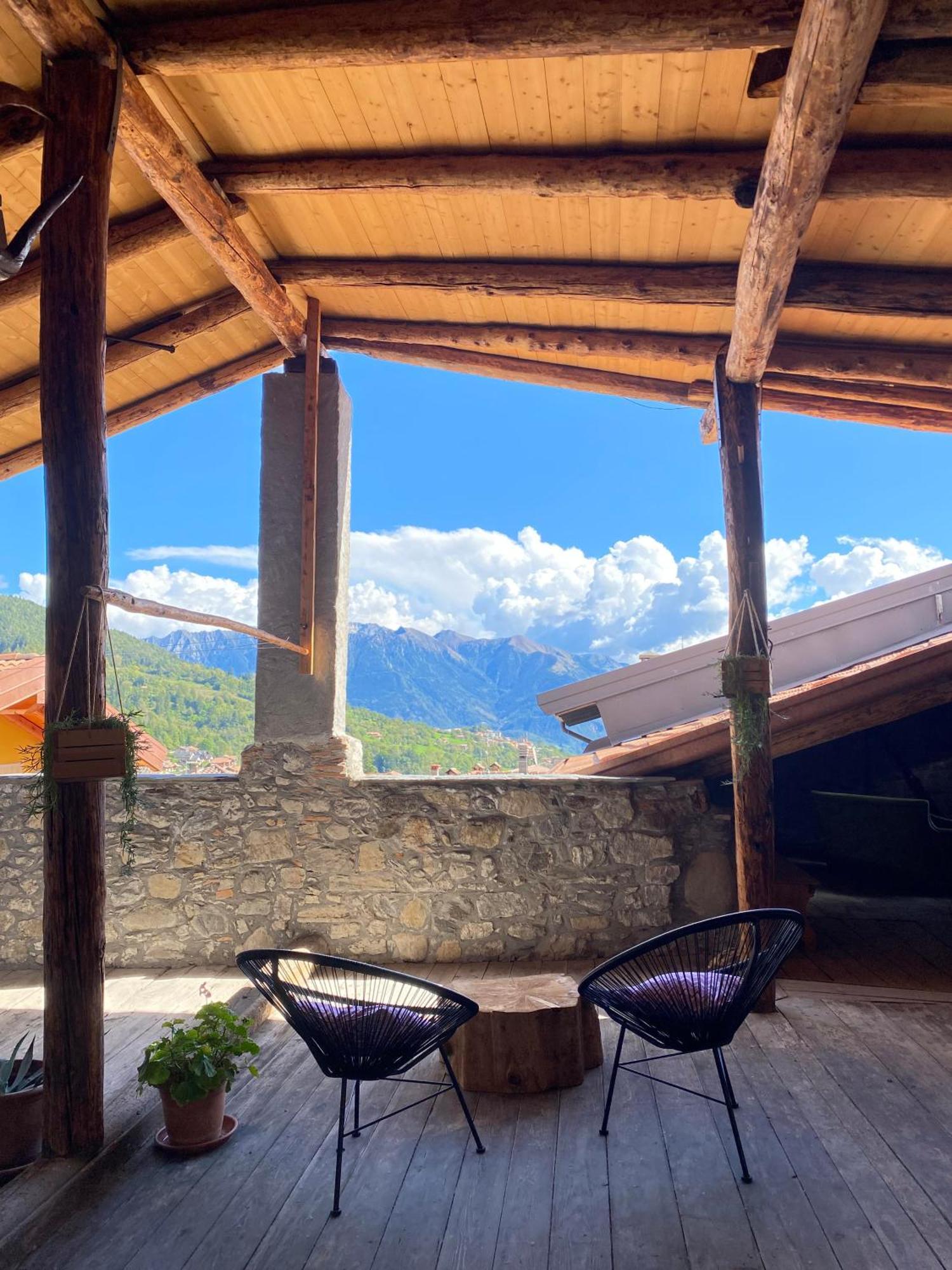 Casa Nel Centro Storico Di Borno Villa Buitenkant foto